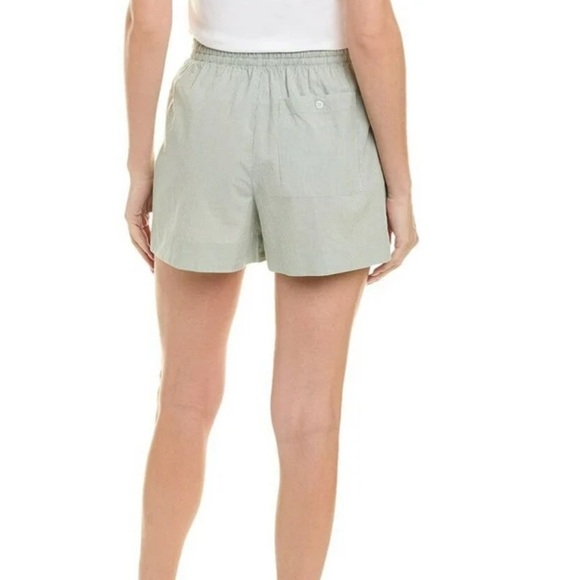 ATM Anthony Thomas Melillo Womens Poplin Pull On Shorts Green Size XL Luxury - Picture 2 of 10